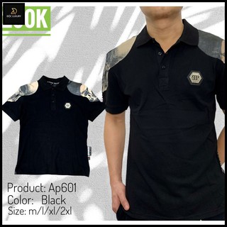 Áo Polo nam vải Cotton cá sấu cao cấp xuất xịn dệt bo dày dặn chuẩn form PLEIN