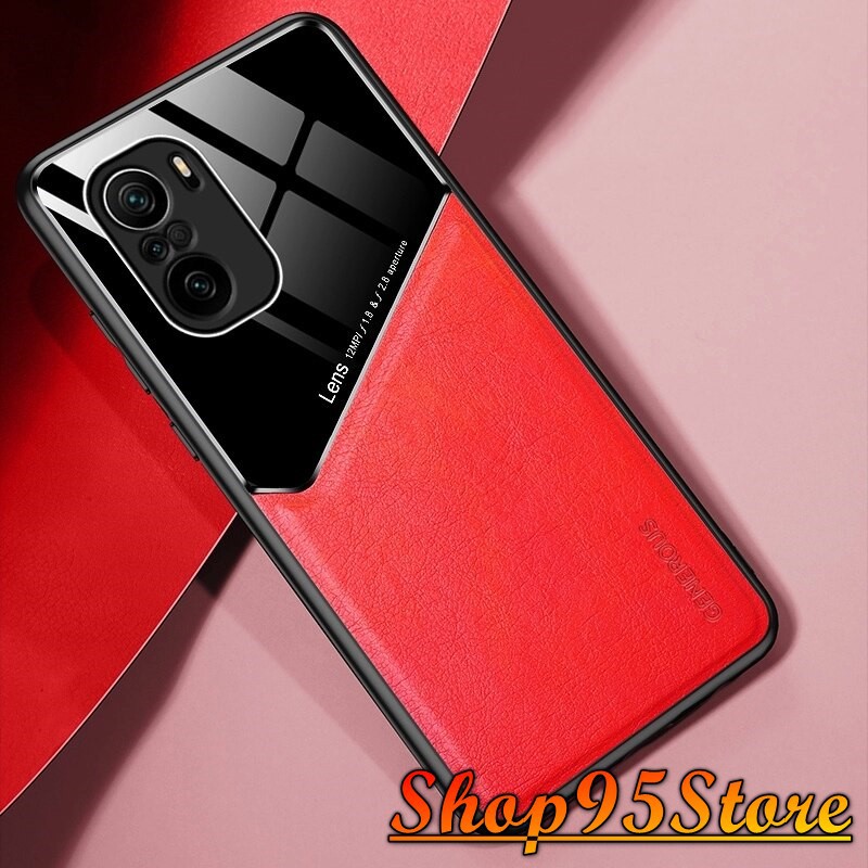 Ốp lưng Xiaomi Redmi note 10 hiệu Lens họa tiết giả da cao cấp