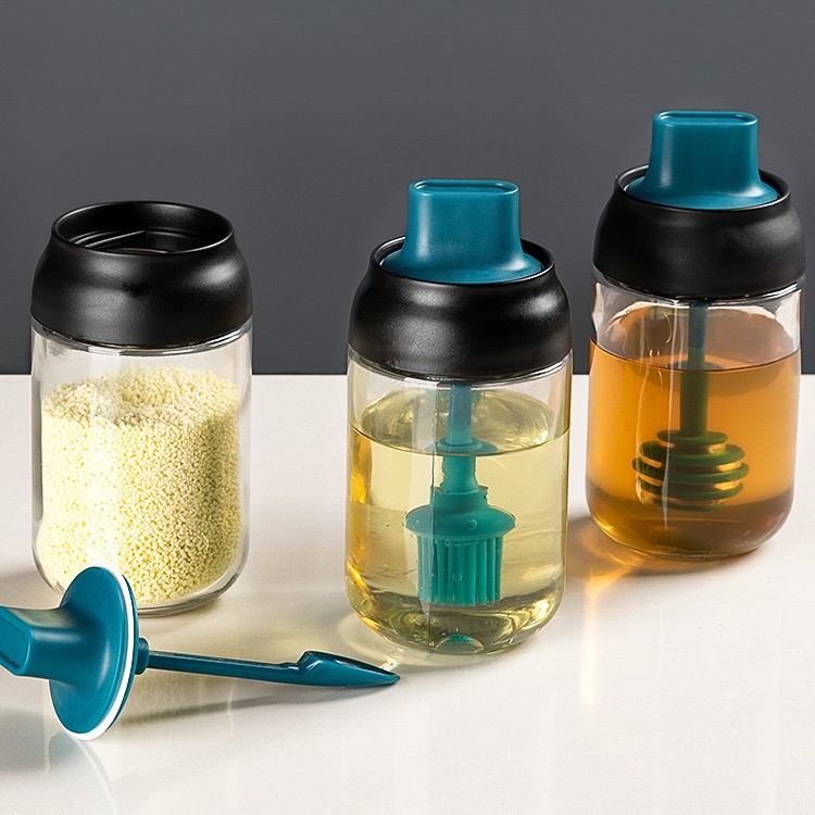 Hũ Đựng , Lọ Gia Vị, Dầu Ăn, Mật Ong 250ml 280ml Chống Nước, Ẩm Mốc, Côn Trùng