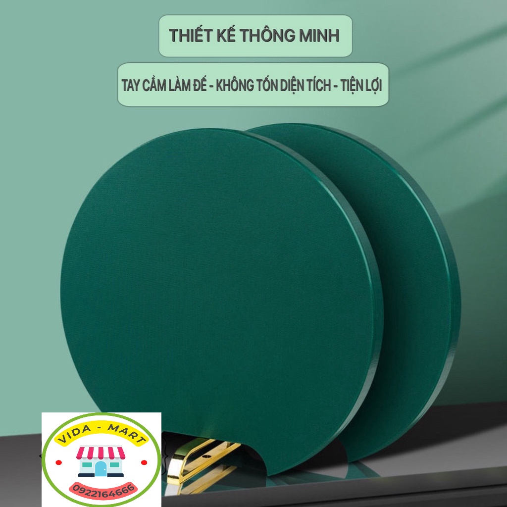 Thớt Xanh Kháng Khuẩn Chống Nấm Mốc, Thớt Nhựa PE xoay 360 độ tiện lợi sử dụng dễ dàng vệ sinh (SP200017)