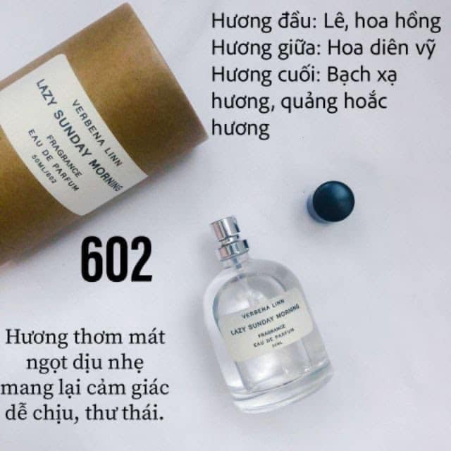 Nước hoa nôi địa, NƯỚC HOA VERBENA LINN PARFUM bản dupe, Bao thơm , Lưu Hương 4-6 Giờ | BigBuy360 - bigbuy360.vn