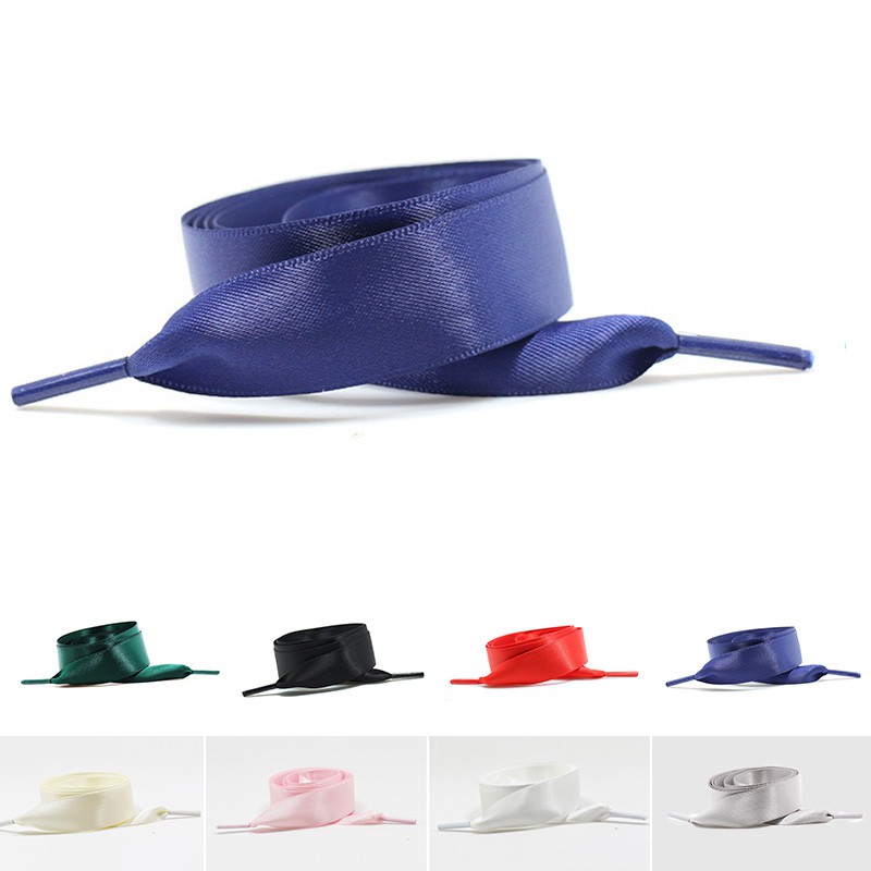 Dây Giày Bằng Vải Satin Nhiều Màu Sắc
