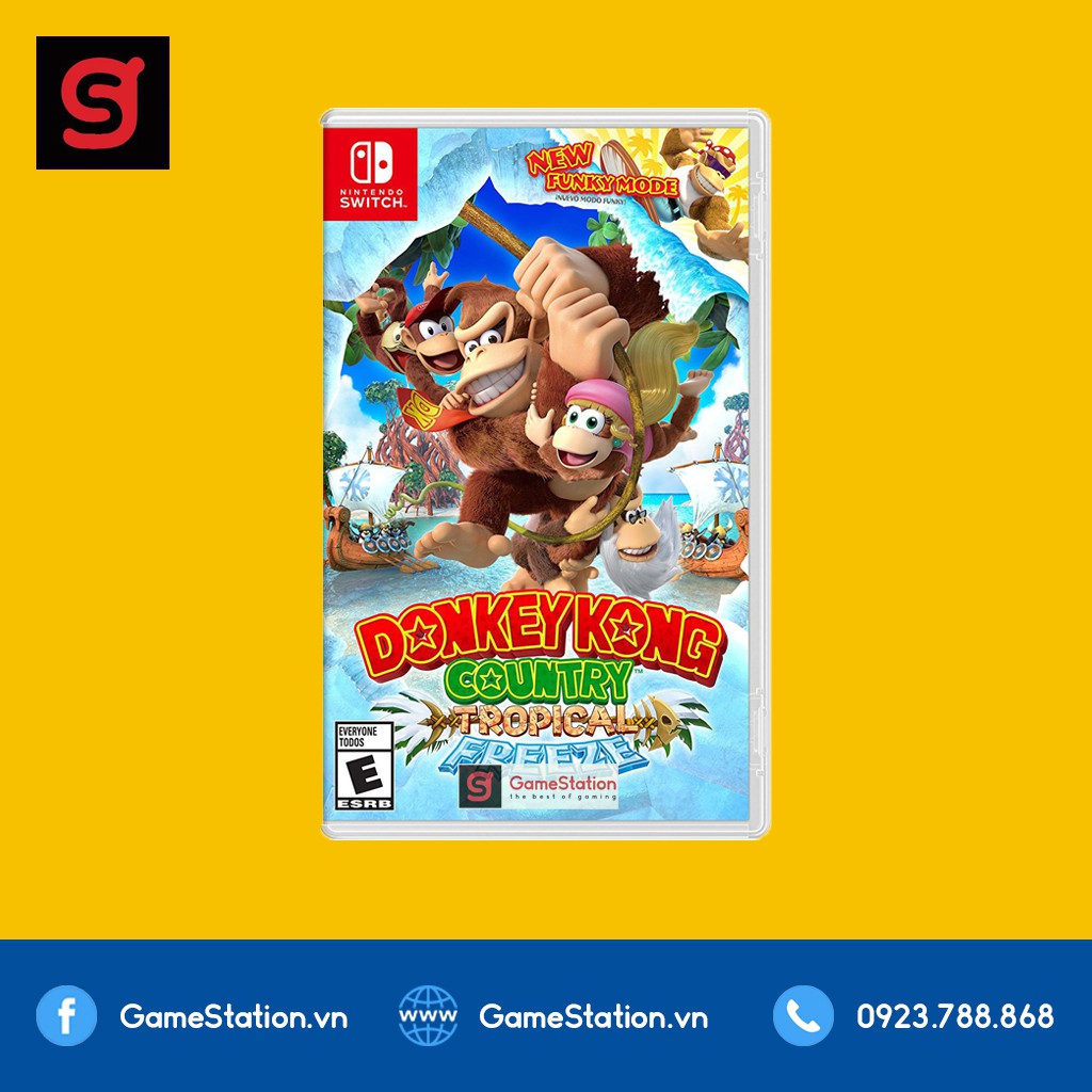Đĩa Game Nintendo Switch Donkey Kong Country