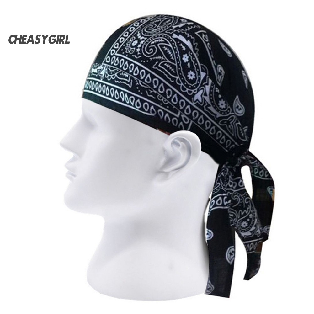 Khăn quấn đầu phong cách Bandana thiết kế độc đáo cho nam