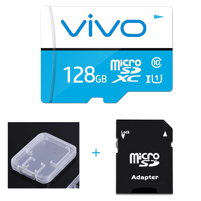 Thẻ Nhớ Micro SD/TF Vivo Class 10 UHS-I SDHC / SDXC Tốc Độ Cao Dung Lượng 512GB 128GB 64GB 32GB