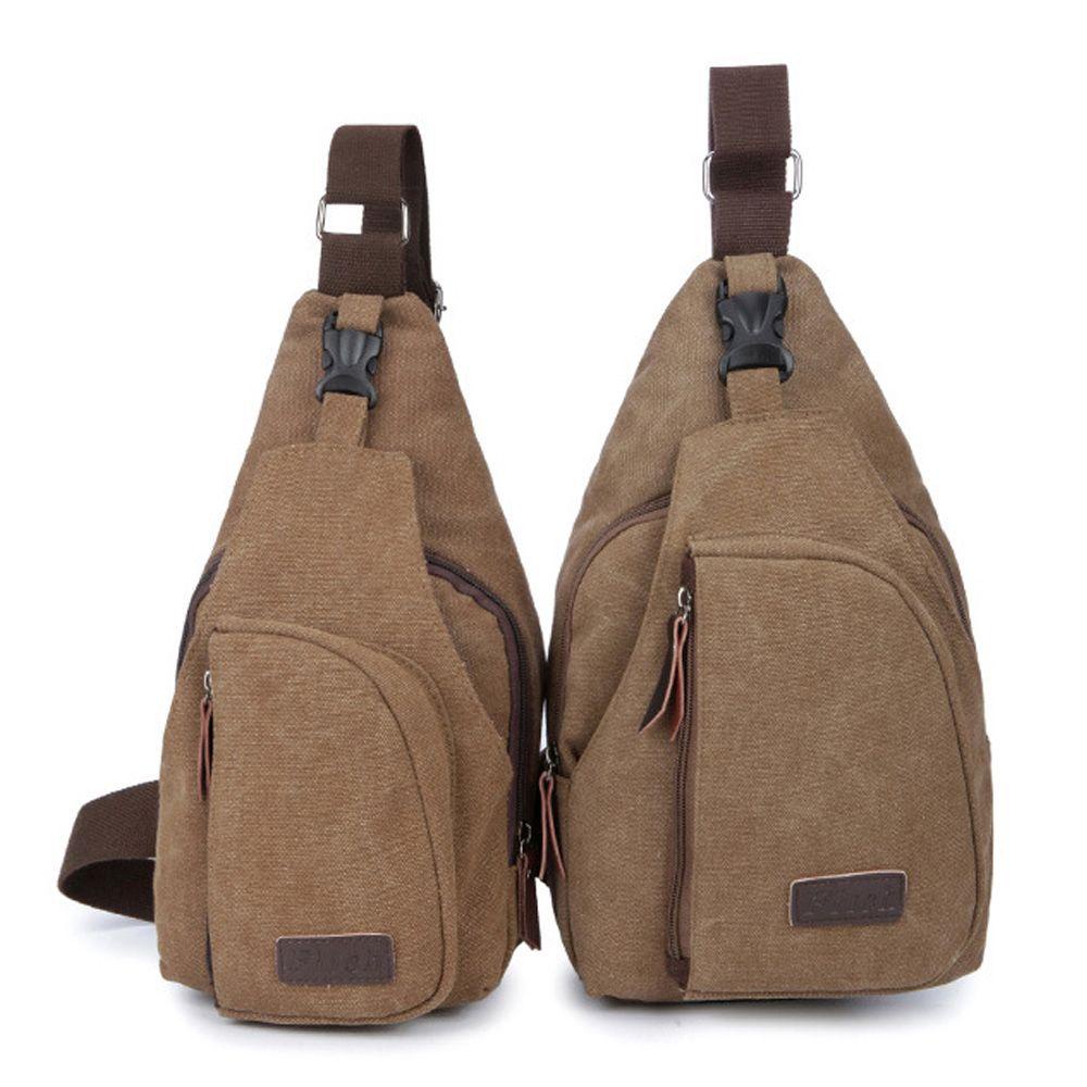 Túi Đeo Chéo Ngực Phong Cách Vintage Chất Lượng Cao Cho Nam Nữ