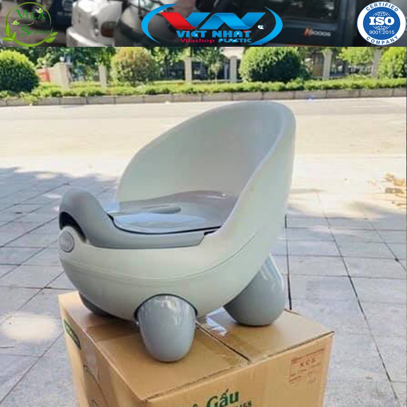 Bô Trẻ Em, Bô Nhựa Cho Bé HOKORI Việt Nhật, Cấu Tạo Nhựa Cao Cấp Chắc Chắn - Chống Trơn Trượt