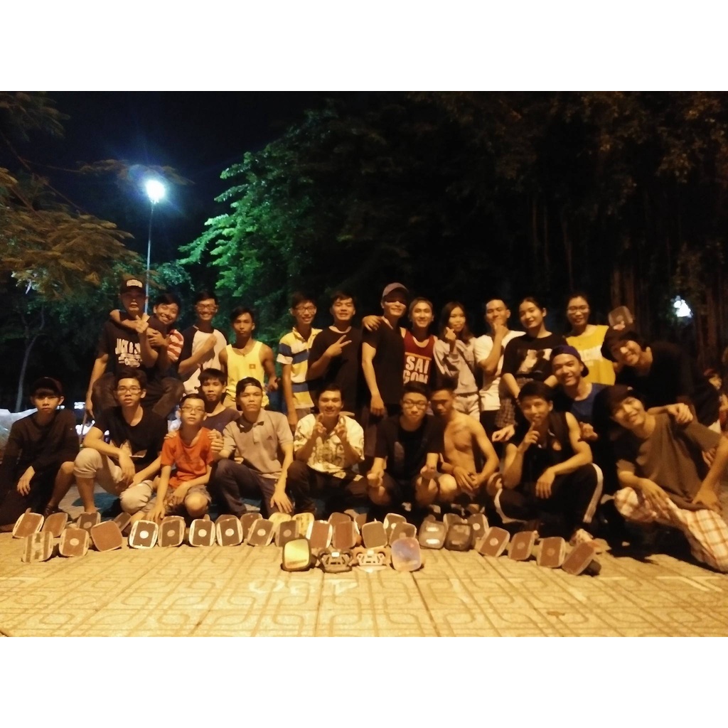 Ván trượt giầy patin Freeline skate LANGBO 4 MẶT NHÁM