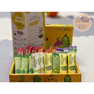 Bột rau củ sấy lạnh dalahouse gói 3gr/ tách lẻ/ bột rau củ hữu cơ cho bé
