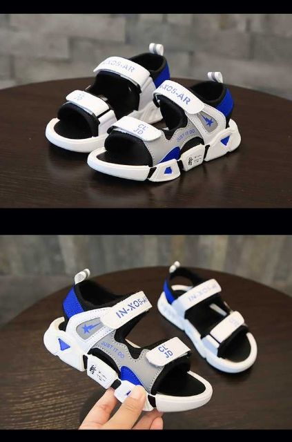 SANDAL ĐI HỌC,DÉP QUAI HẬU PHONG CÁCH THỂ THAO CHO BÉ TRAI,SZ 26-37