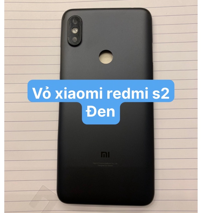 Bộ vỏ Xiaomi Redmi S2 - (gồm lưng,sườn,phím bấm và kính camera)