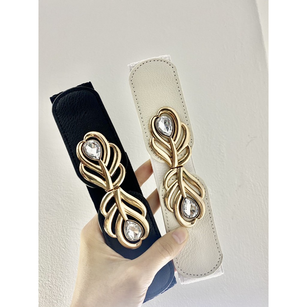 Đai váy lá 4cm B17