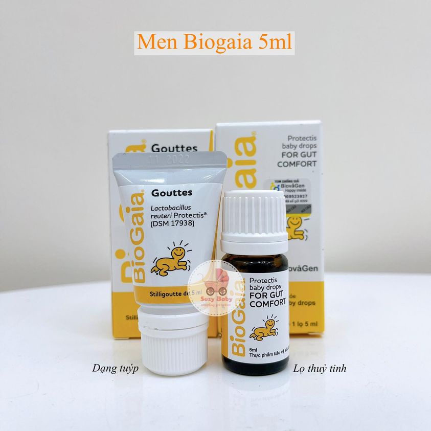 Men vi sinh BioGaia ProTectis Drops cải thiện hệ tiêu hóa xuất xứ Thụy Điển