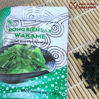 RONG BIỂN WAKAME 20gr - CỬA HÀNG THỰC DƯỠNG KHAI MINH