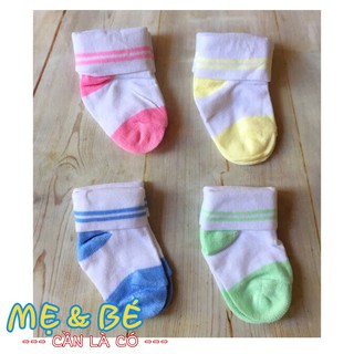 Vớ chân cho bé sơ sinh mỏng mịn