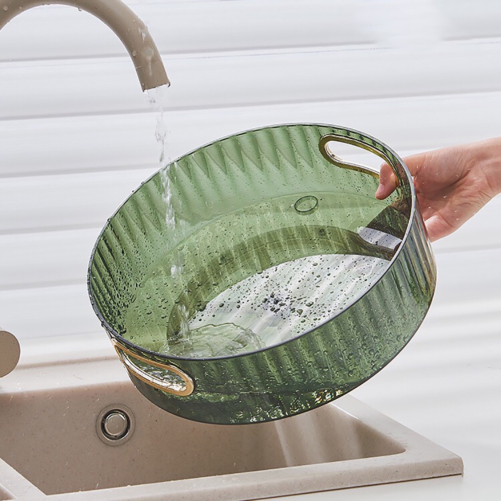 Kệ đựng đồ đa năng, kệ gia vị nhà bếp xoay 360 độ sang trọng tiện lợi - VS347
