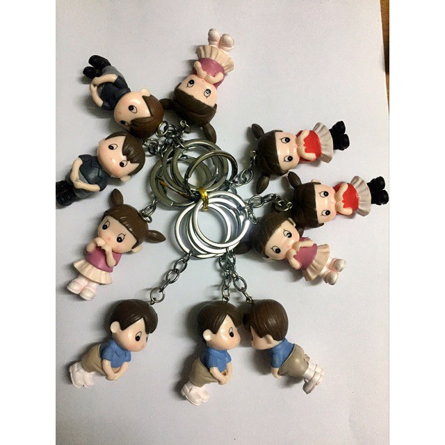 Móc khoá cặp dễ thương trai gái