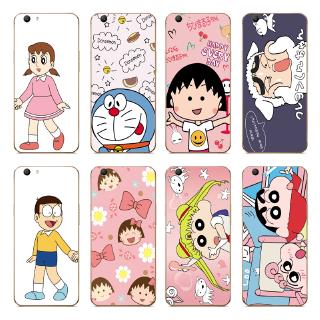 Ốp điện thoại TPU dẻo hình Doremon hoạt hình cho VIVO Y79/Y75S/V7 Plus/Y75/Y69/Y53/Y66/Y65