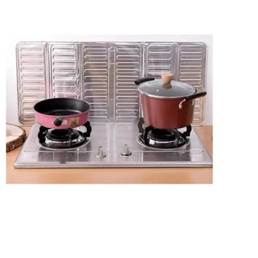 Bộ 2 Miếng chắn dầu mỡ bếp ga(Bạc) | BigBuy360 - bigbuy360.vn