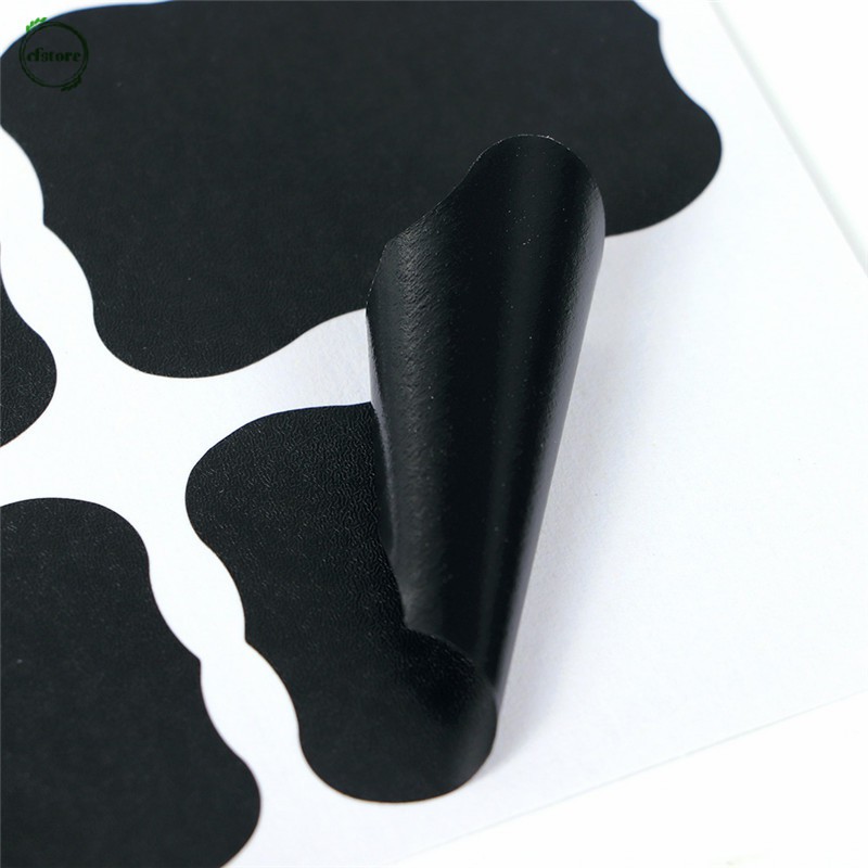 Bộ 8 cái nhãn tên dán lọ viết phấn 5x3.5cm thiết kế cao cấp tiện lợi