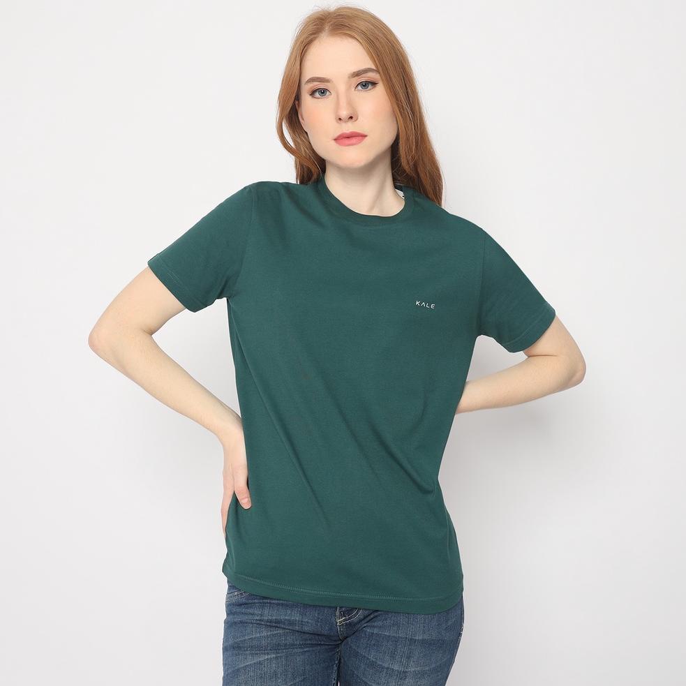 Áo Thun Cotton Màu Xanh Lá / Xanh Lá Cây Kale Arin 30S / Seri Cho Nam
