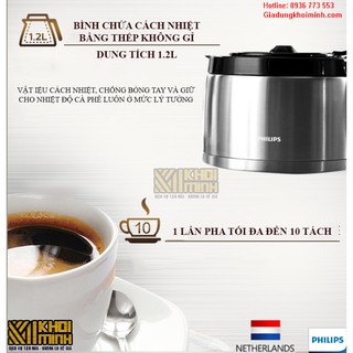 Máy pha cà phê philips hd7753