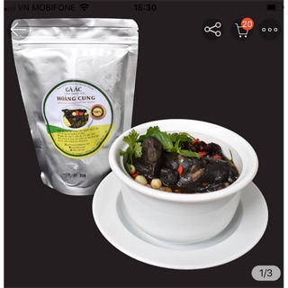 Gà ác tiềm thuốc Bắc - Hoàng Cung