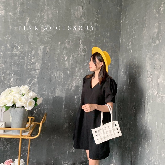 Mũ Dạ vành tròn , mũ dạ mùa đông phong cách hàn quốc .