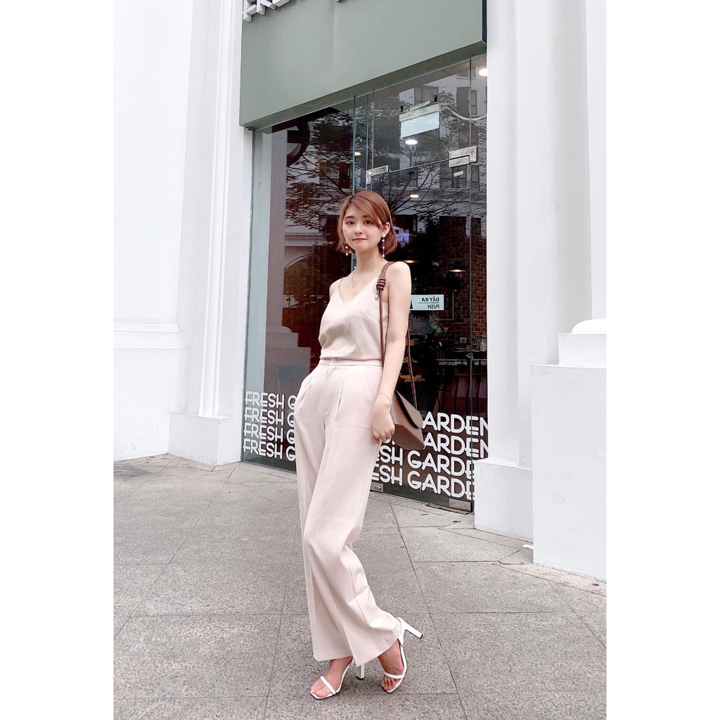 Quần ống rộng culottes xuông dài 100cm | BigBuy360 - bigbuy360.vn