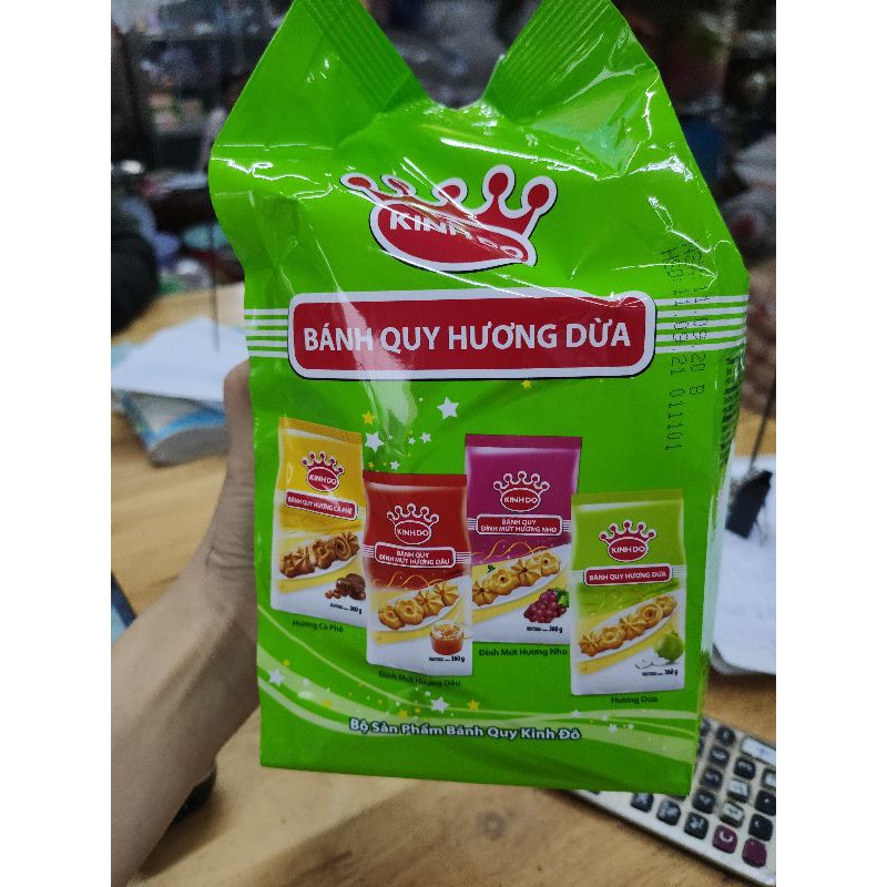 Bánh quy kinh đô hương dừa 360g