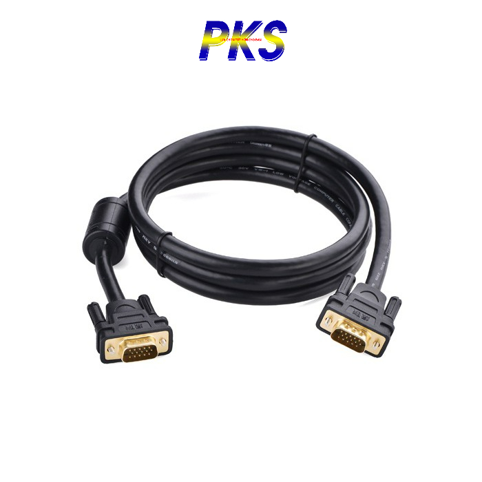 Cáp VGA đầu mạ vàng dài 3m cao cấp chính hãng Ugreen UG 11631