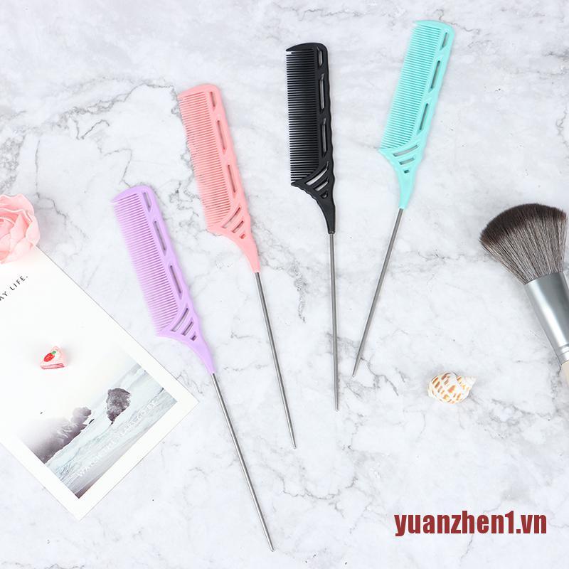 Lược Đuôi Chuột Đuôi Dài Sắc Bén Chia Ngăn Cho Nữ