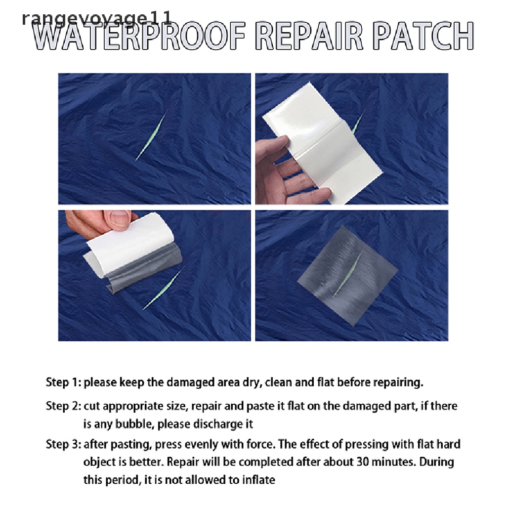 Set 10 Băng Keo Trong Suốt Chống Thấm Nước Dùng Để Sửa Chữa Đồ Dùng Gia Dụng