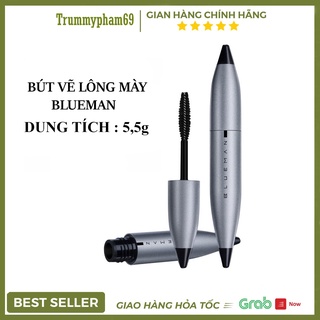 BÚT VẼ LÔNG MÀY BLUEMAN MÀU ĐEN DÀNH CHO NAM GIỚI 5.5g [Chính Hãng]