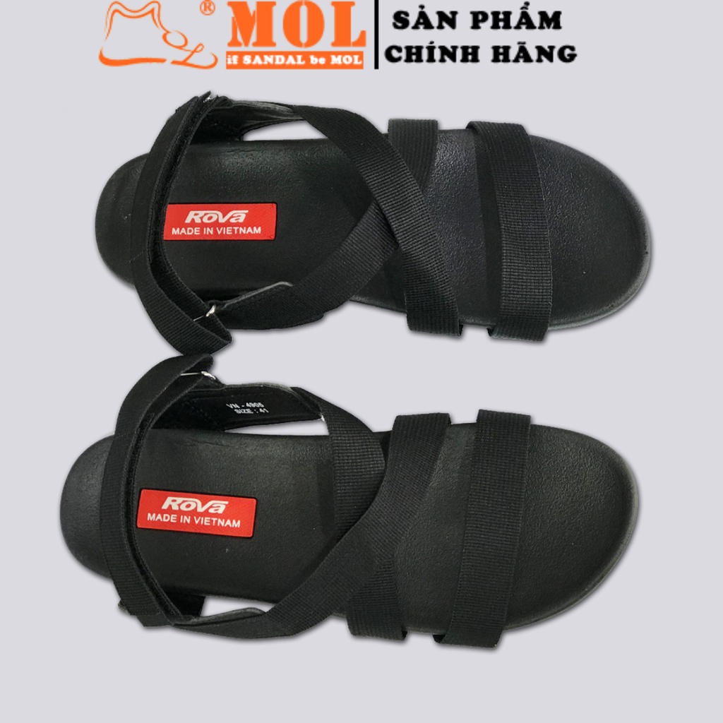 Sandal nam quai chéo hiệu Rova RV4905B