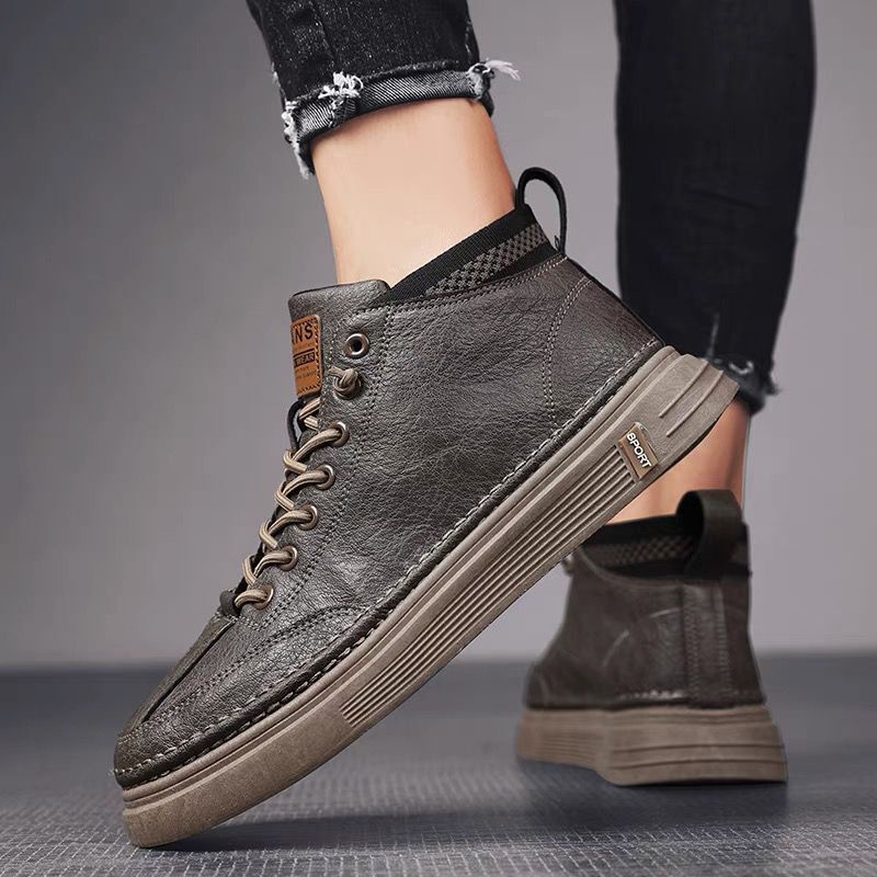 Giày Thể Thao Da Cao Su Thời Trang Xuân Thu 2022 Cho Nam