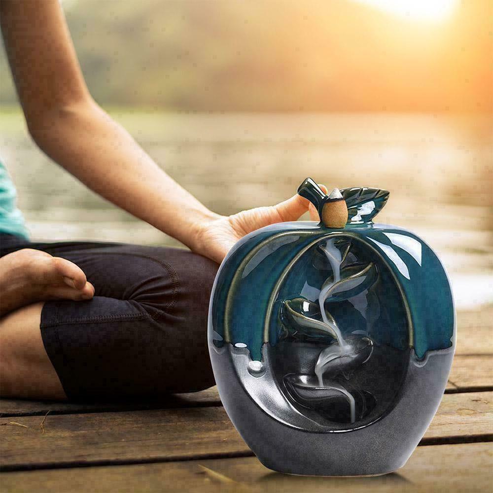 Đế Đốt Trầm Hương Bằng Sứ Dùng Trang Trí Nhà Cửa Kat1