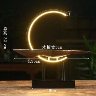 Kệ đèn led đặt tượng trang trí bán nguyệt sử dụng chân USB kiểu mới - kệ tượng đốt trầm trang trí decor giá tốt nhất