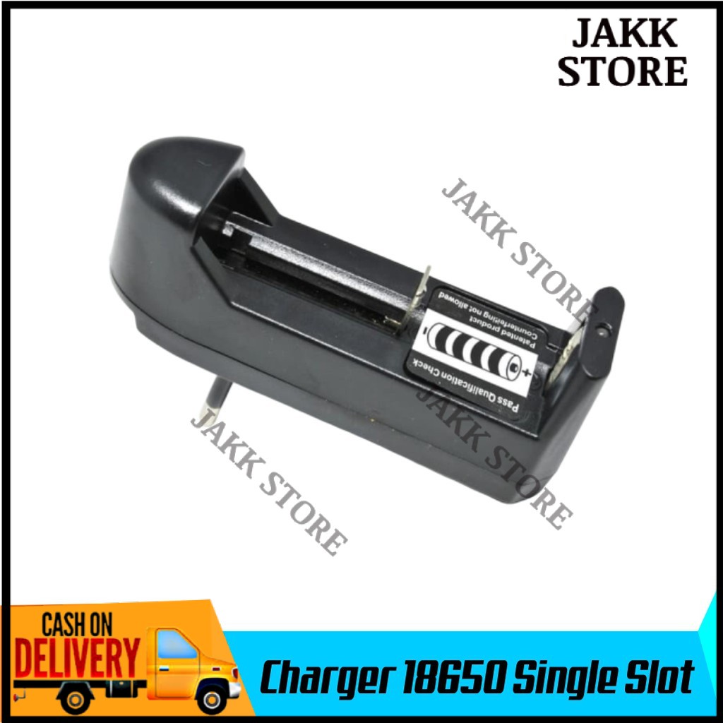 Bộ sạc pin Jakkx 18650 3.7V/450mA