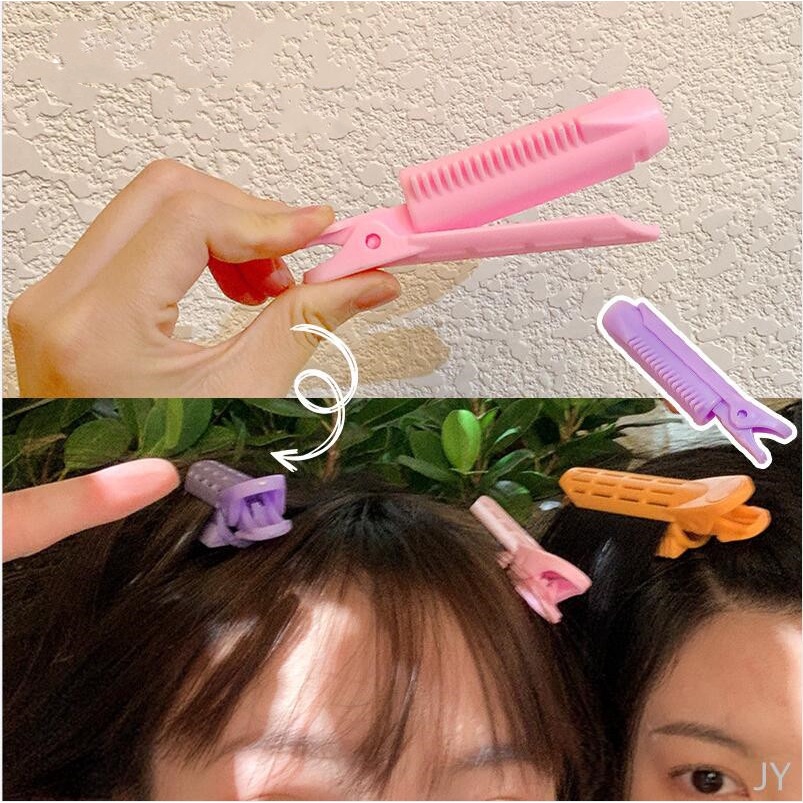 [JY] Kẹp Tóc Mái Bồng Bềnh Bằng Lông Mềm Mại