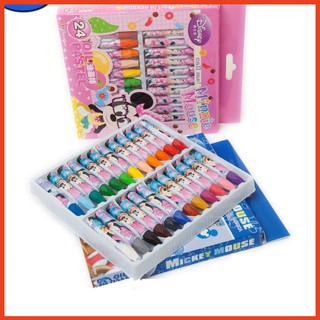Sáp Màu Dầu 😍FREESHIP😍 Bút Sáp Dầu 24 Màu