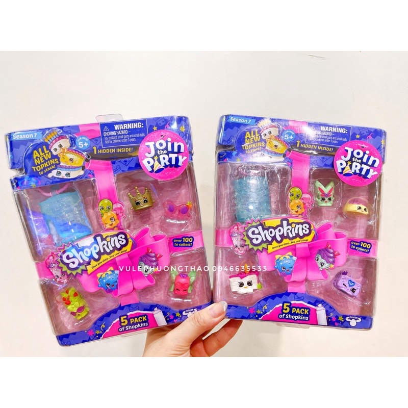 Hộp Shopkins season 7 fullbox