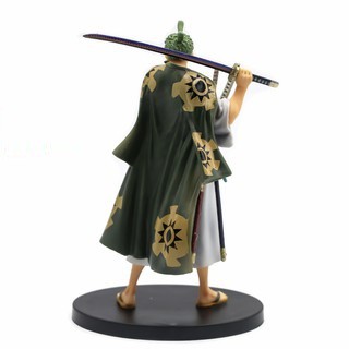 Mô hình One Piece Luffy, Zoro, Sanji, Usopp ở Wano quốc, cao 17cm