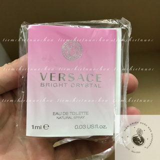 Nước Hoa Nữ Versace Bright Crytals Women EDT Vial 1ml