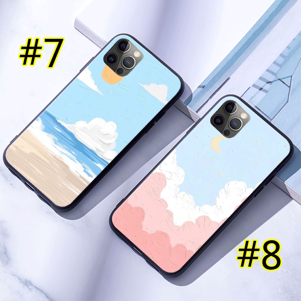 Ốp Điện Thoại Silicon Mềm Hình Phong Cảnh Cho Vivo Y11 Y12 Y17 Y19 Y12S Y20 Y20i Y20S Y15 2020