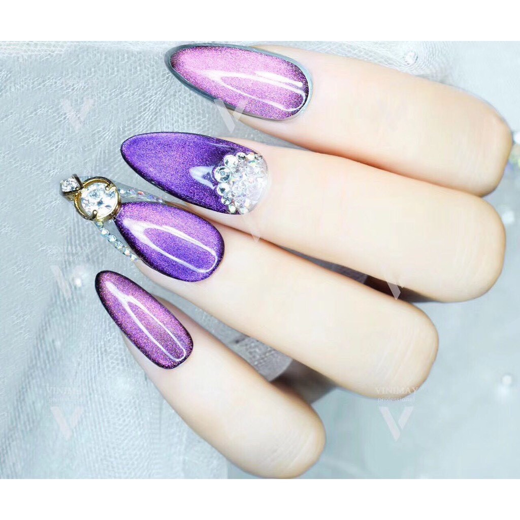 Sơn mắt mèo 9D Li-Nails ( set 6 màu )_[tặng bảng màu _tặng nam trâm]