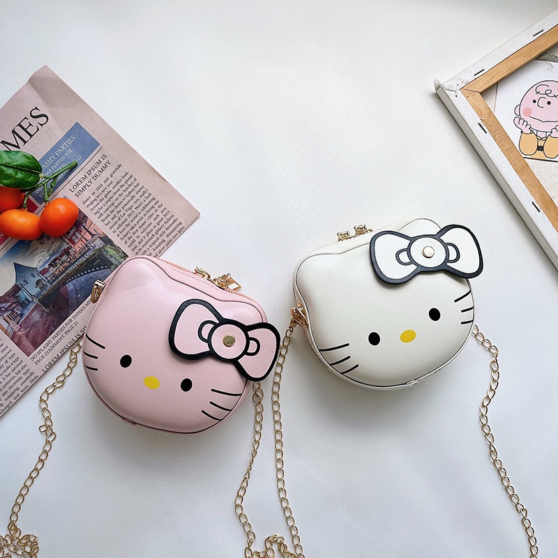 Túi Đeo Chéo Mini Hình Hoạt Hình Dễ Thương Dành Cho Nữ