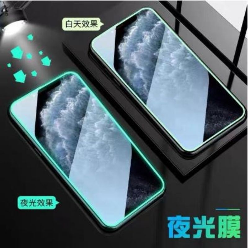 kính cường lực phát sáng phản quang iphone 12 promax /12/12pro/12mini/11/11pro/11promaxx/7/8/7 plus/8plus/X/XS/XR/XS MAX