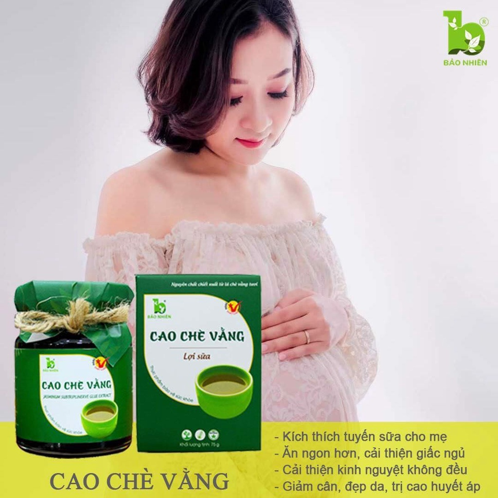 Cao chè vằng lợi sữa giảm cân bảo nhiên