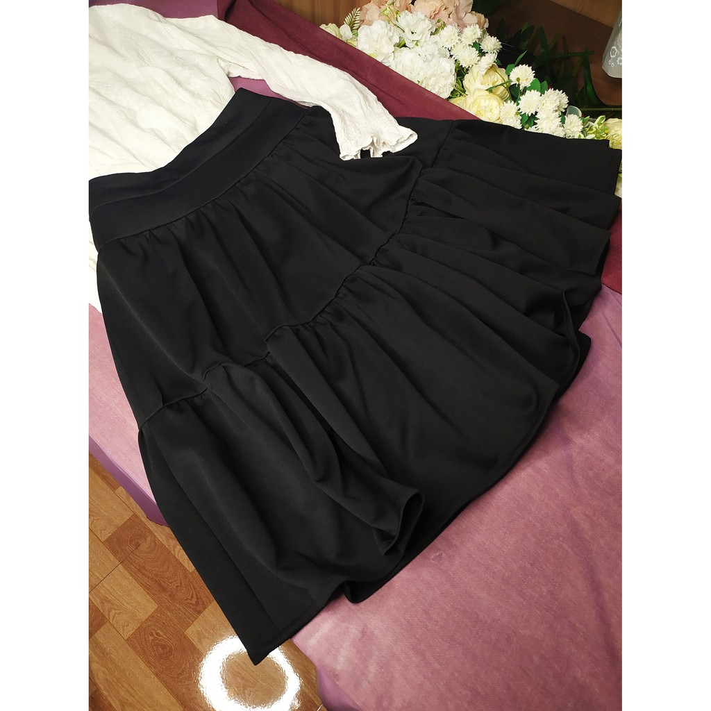 Chân váy 2 tầng Channie